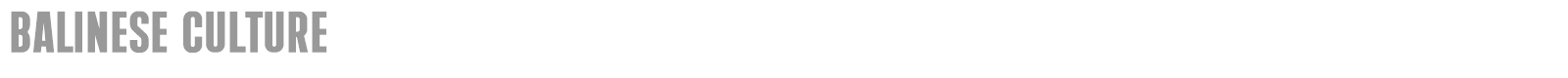 Balinese Culture font preview